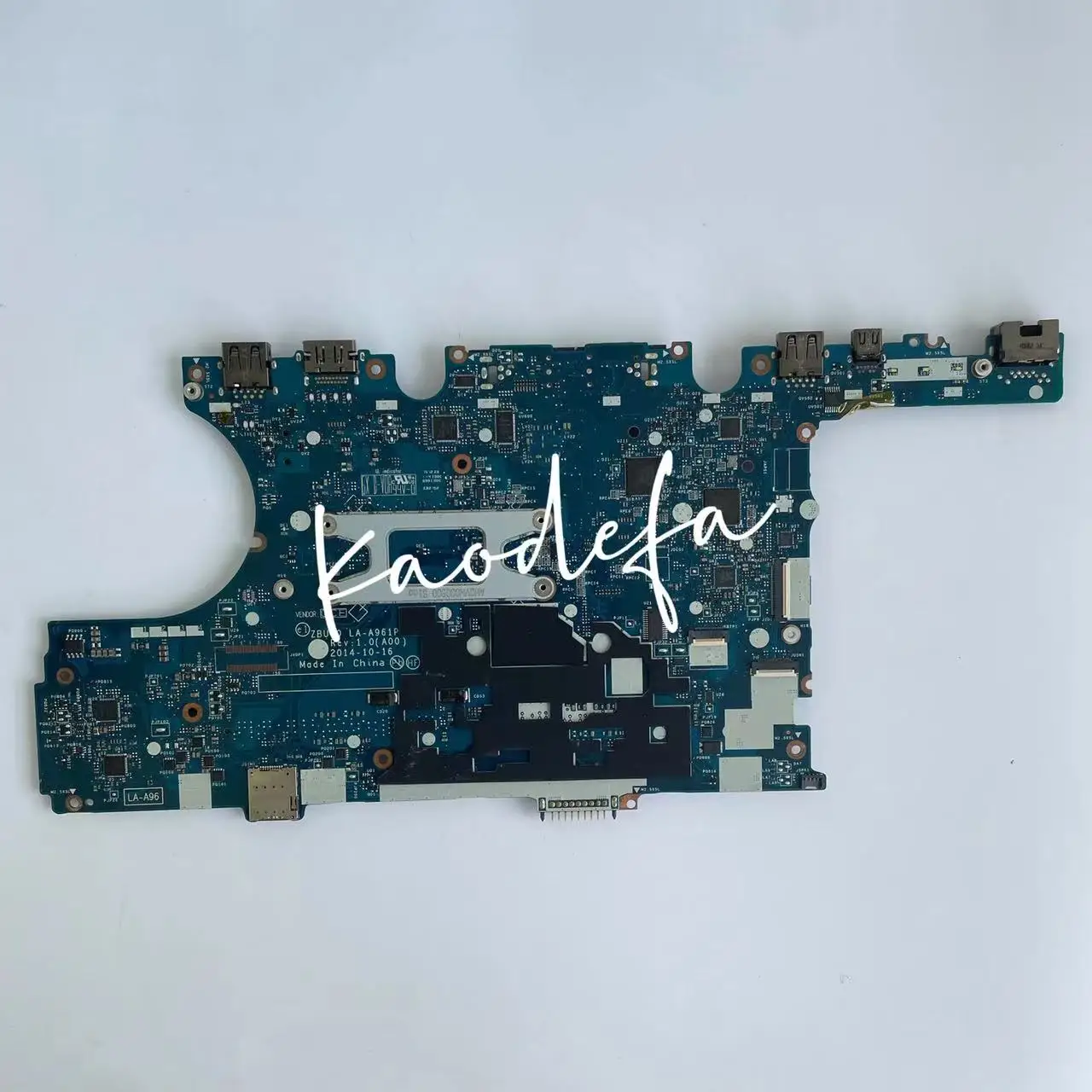 para Latitude 7450 Laptop Motherboard Cpu:i55200ui5-5300u Ddr3 Cn0r1vjd Cn-0tfvf9 Mainboard Zbu10 E7450 La-a961p - Imagem 2