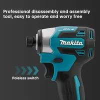 Makita DTD173 bleu 18V Perceuse à percussion sans balais au lithium-ion, outil multifonctionnel, outil électrique, perceuse, outil à percussion 4
