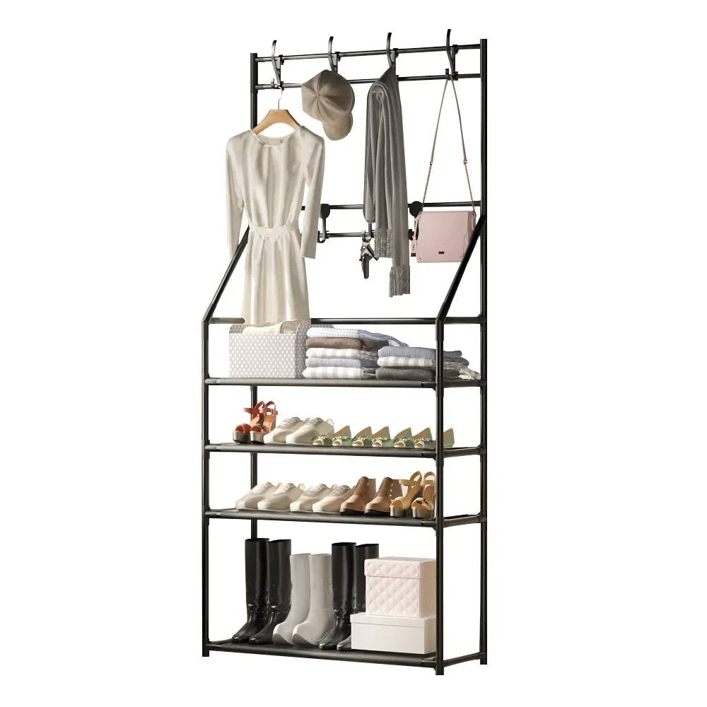 Hat Hook Closed Shoe Rack Organizer Sofa Hangers Hangers Dresses Umbrella Stand Shoes Rhinestones Hanger Door Back Storage Shelf