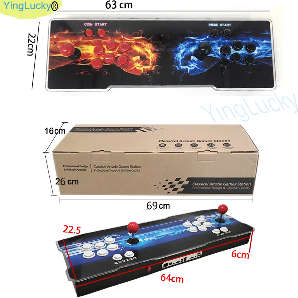 30000 in 1 Pandora box arcade console 3D Retro Arcade Game Console