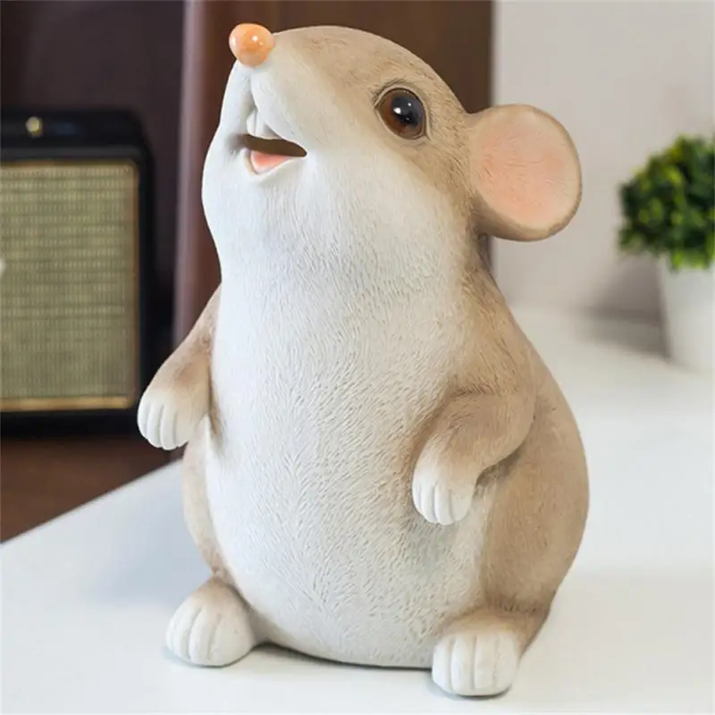 Rabbit Piggy Bank Not Easy To Damage Rabbit Household Products Decorative Ornaments Save Money Resin Ornaments Piggy Bank