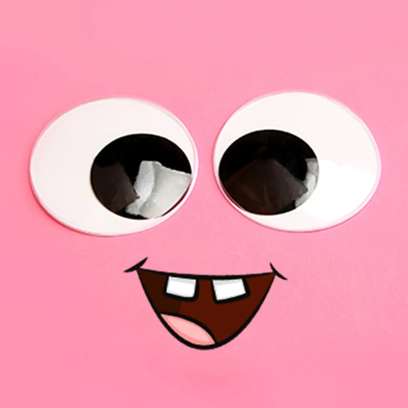 1Pair Jumbo Self Adhesive Googly Wiggly Eyes 7.5/10/15.4cm for Toys Dolls  DIY Accessory Eyeball Refrigerator Door - AliExpress