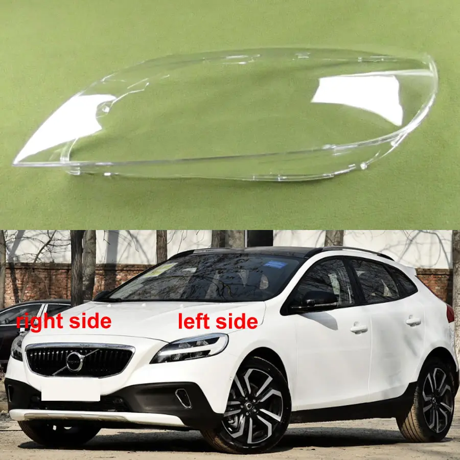 For Volvo 2013-2019 Transparent Lampshade Front Lamp Shade Shell Lens Plexiglass Car Accessories - AliExpress