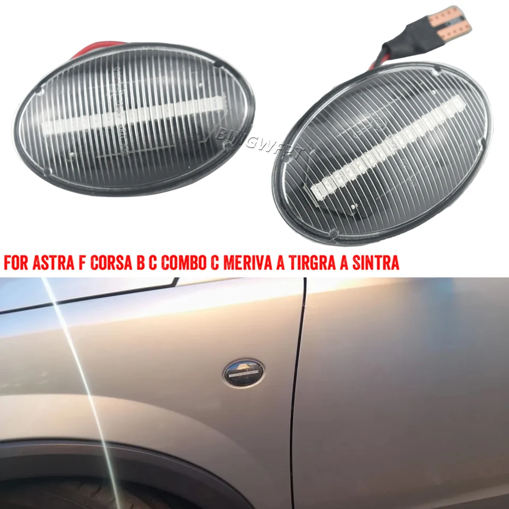 Para opel corsa c x01 2000 2001 2002 2003 2004 2005 2006 2007 2008 2009  carro dinâmico led marcador lateral lihgt lâmpada de sinal volta -  AliExpress, image size:1000x1000