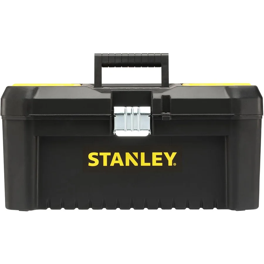 STANLEY Toolbox "Essential 16" 406*205*195mm Medium Size with Metal Latches Tool Storage Case STST1-75518 5