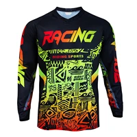 2025 Spring Enduro MTB Cycling Sleeve Cycling Jersey Downhill Shirt Camiseta Motocross T-shirt Mx Mountain Bike Clothing jersey 2