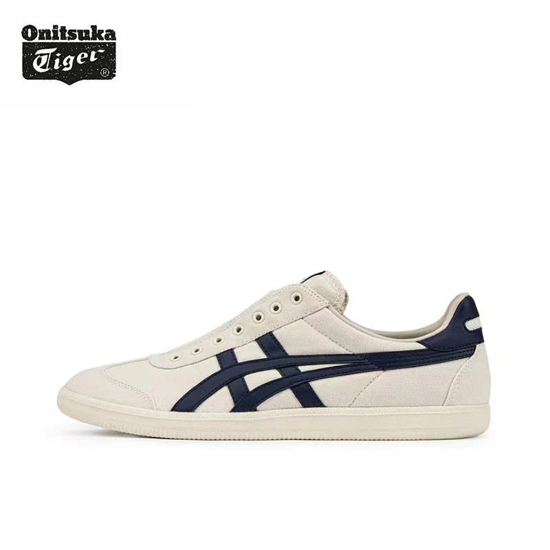 thumbnail image 1 of Zapatillas de running Asics Onitsuka Tiger Toukuten para mujer, clásicas, ligeras, blancas y azules, 1 of 5
