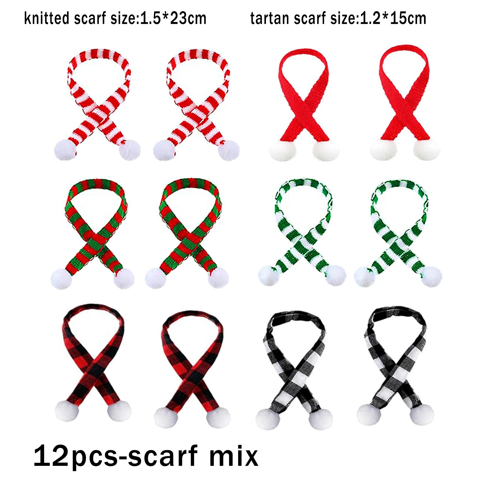 12pcs-scarf mix