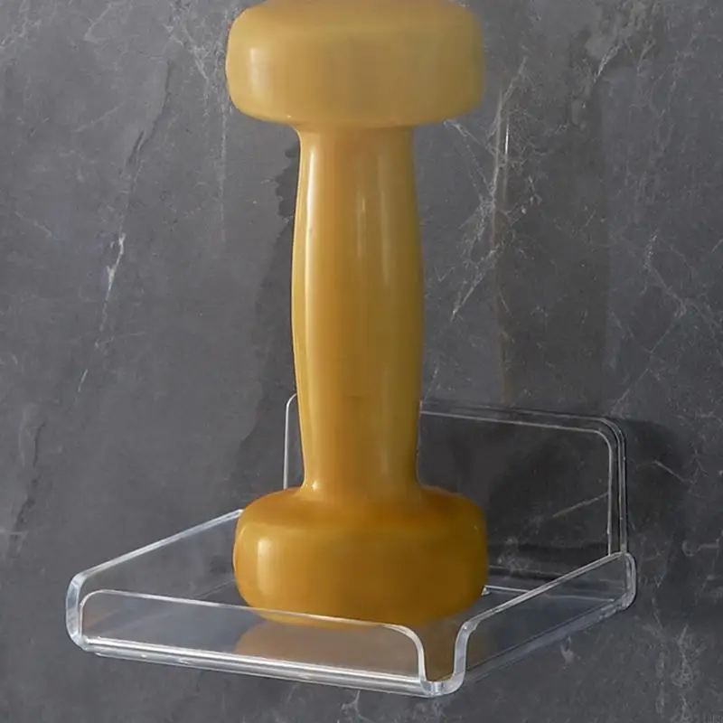 12PD Multifunctional Wall-Mounted Soap Stand Acrylic Camera Support Routers Shelf