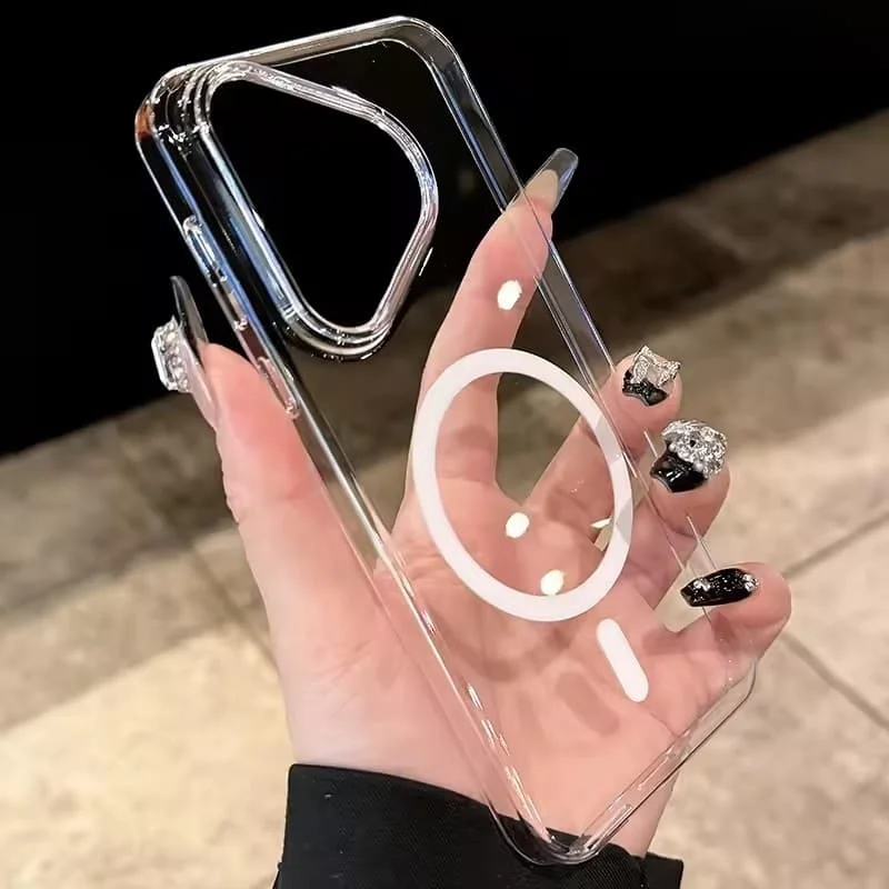 Magsafe Magnetic Transparent Wireless Charging Case