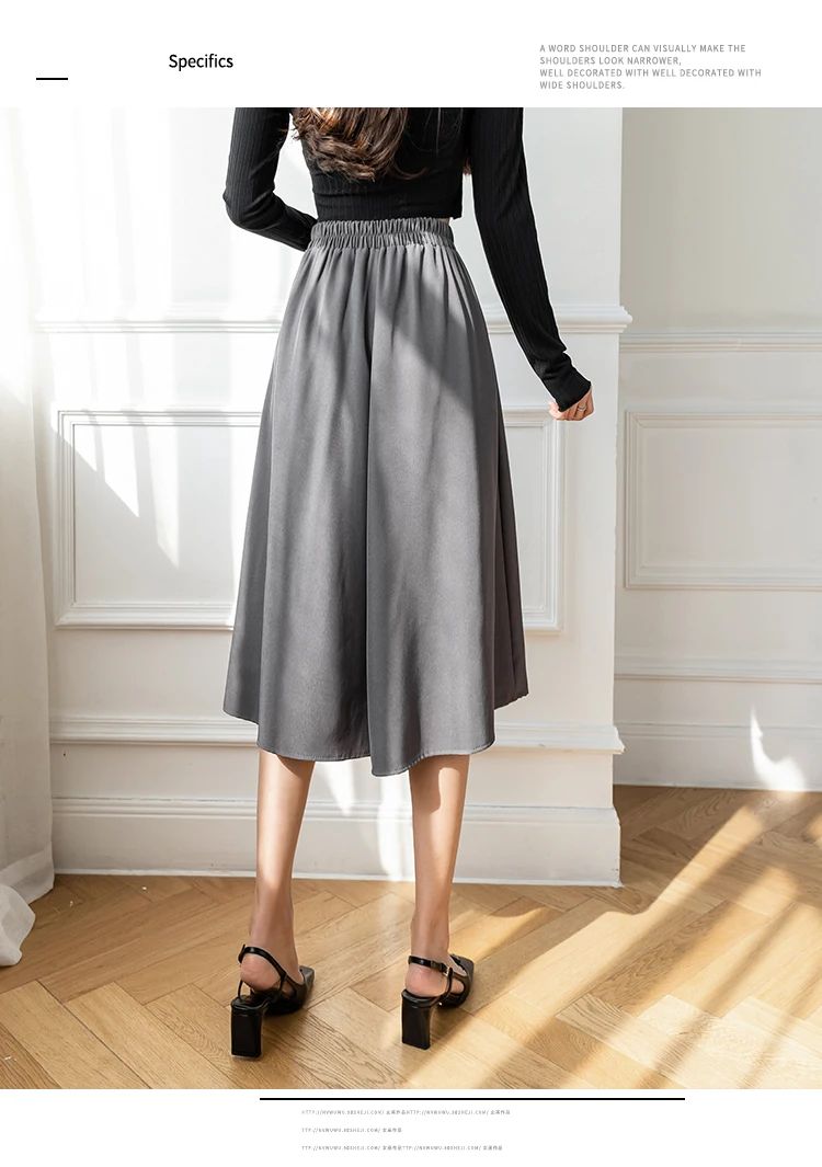 plaid skirt Ladies Elegant A-line Long Skirts New Arrival 2022 Spring Korean Style All-match High Waist Women Casual Pleated Skirt W968 leather skirt