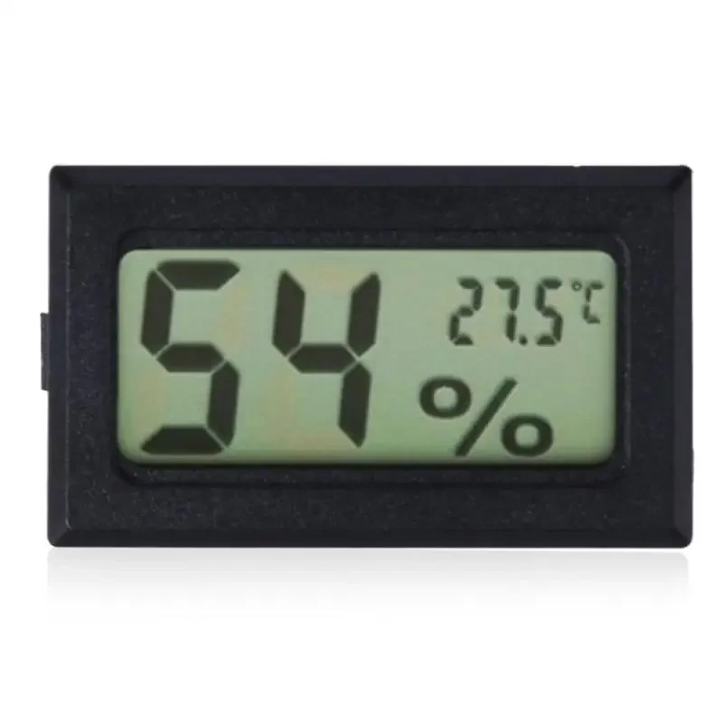 New Black Mini Digital LCD Indoor Outdoor Convenient Temperature Sensor Humidity Meter Thermometer Hygrometer LCD Display meter