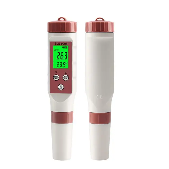 Víz Tesztelők Az Ivóvíz Pontosságához Vízminőség -Tesztelő Ph Tds Ec Hőmérséklet Medence Laboratóriumi Akvárium -Tóhoz