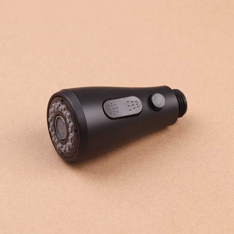 Kitchen Faucet Spray Head Pull-out One-click Water Stop Replaceable