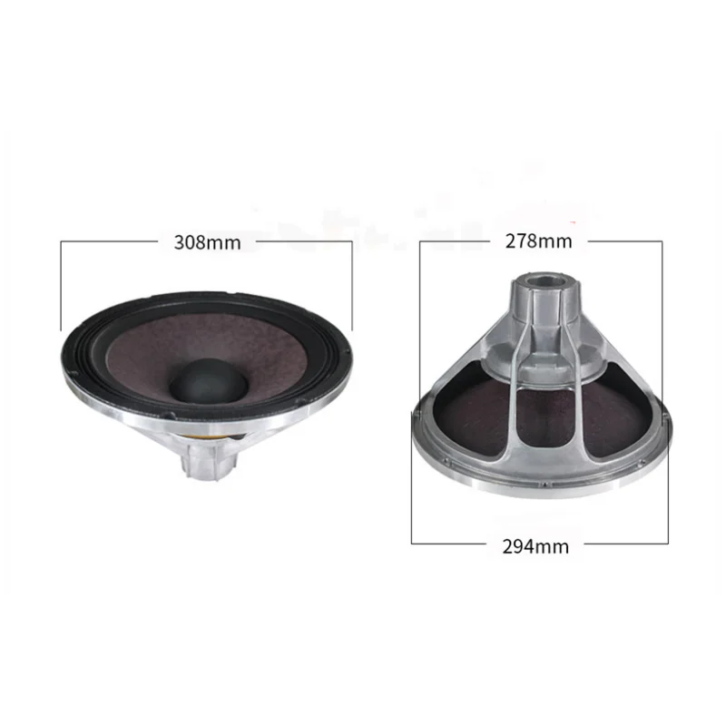 PM-019 12 Inch Neodymium Magnetic Professional Mid-woofe Full Frequency Audio Speaker 50 Core Aluminum Magnetic 250-500W (1PCS)