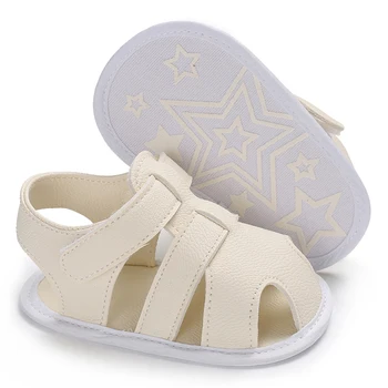 Infant Boys Girls Sandals Lightweight Breathable Baby Summer Shoes with Soft Sole for Prewalkers and Toddlers 1