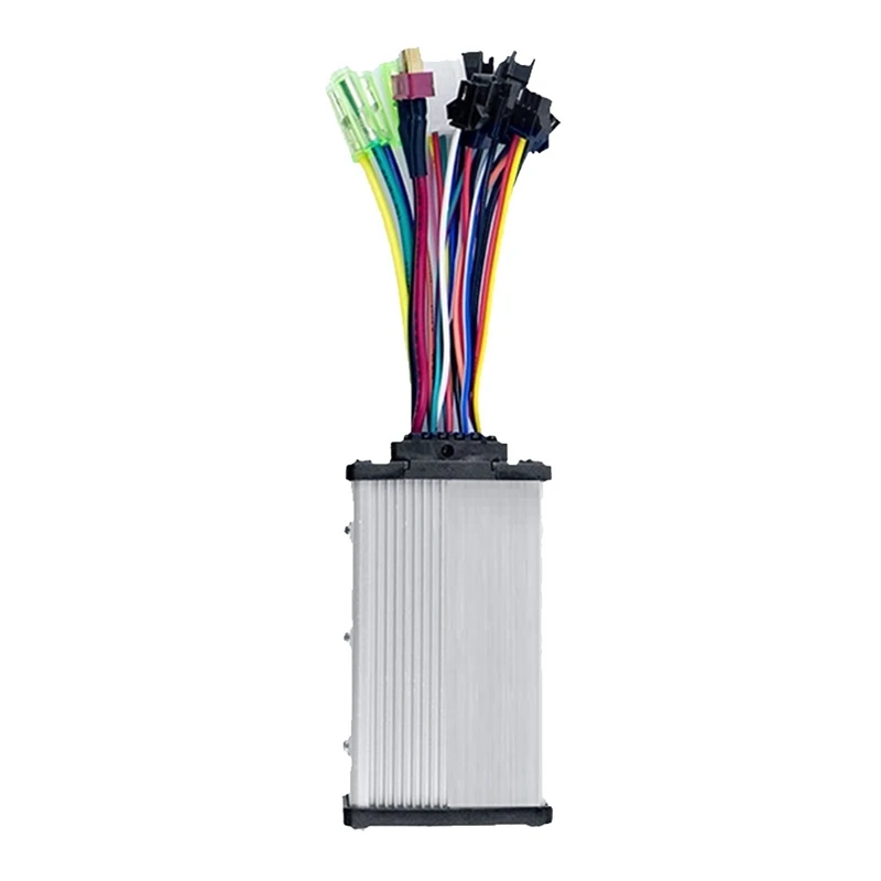 H6C Ebike LCD-schermmeter, UART nr. 2 protocol, 24V-60V kleurrijke fietscomputer 24V-60V E-scooterpaneel met USB-oplaadpoort voor mobiele apparaten, e-bike LCD-scherm om de fietstocht te verrijken