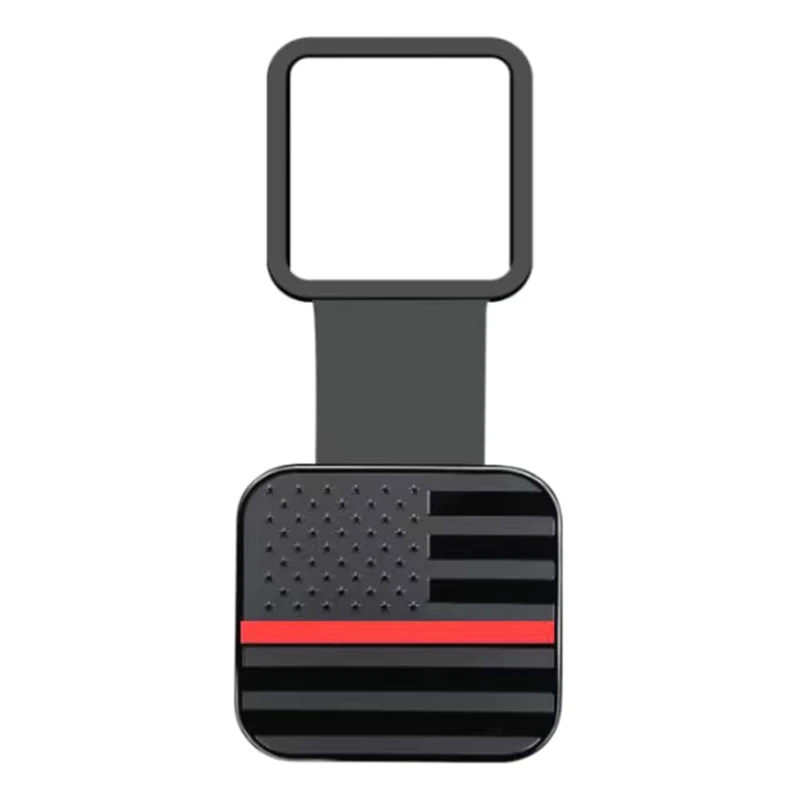 Capa Engate Reboque AICEL 5 Polegadas - Bandeira EUA Preto/Vermelho