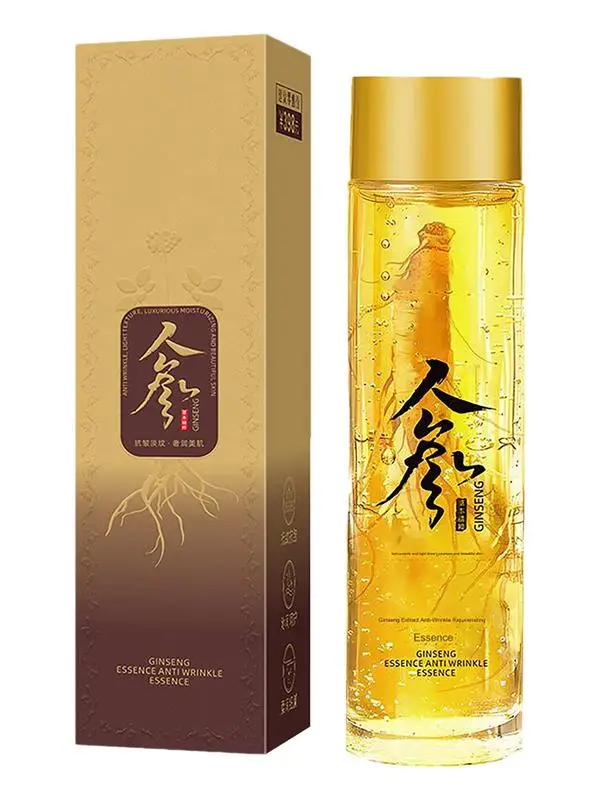 Ginseng Extract Liquid Anti Wrinkle Lifting Firming Fade Fine Lines Lightening Spot Hyaluronic Acid Nicotinamide Facial Essence 6