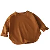 Baby Boys Basic Tee Long Sleeve T-shirts Pure Cotton Baby Girl Tops Kids T-shirt Cotton Spring Tee Shirts Baby Boy Clothes 5