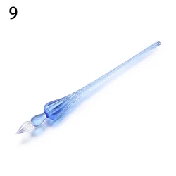 Handmade Calligraphy Glass Dip Fountain Pen (9)
