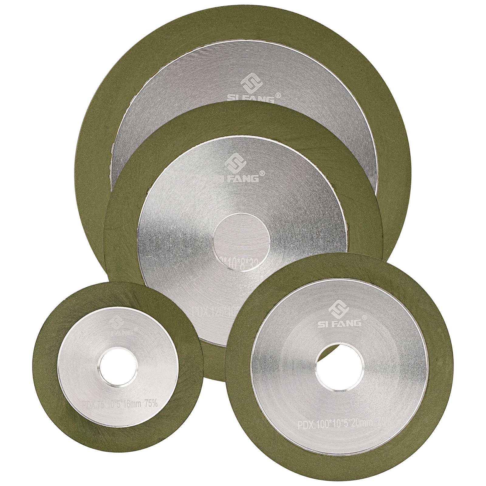 SIFANG Diamond Grinding Wheel Cutting Disc Resin Bond Grinder 75/100/125/150mm for Tungsten Steel Milling Cutter Sharpener cutting disc grinding disc abrasive wheel grinding wheel