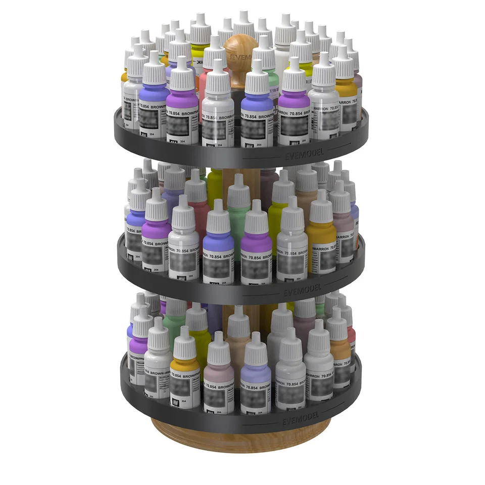 Evemodel Rotatable Paint Organizer 25.5mm Slot Pigment