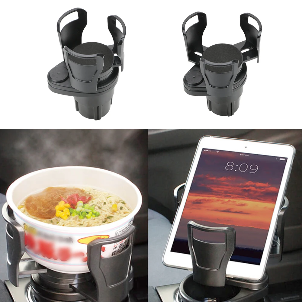 

Sunglasses Phone Organizer Car Styling Car Cup Holder Drinking Bottle Holder Foldable Stowing Tidying Cup Stand Bracket