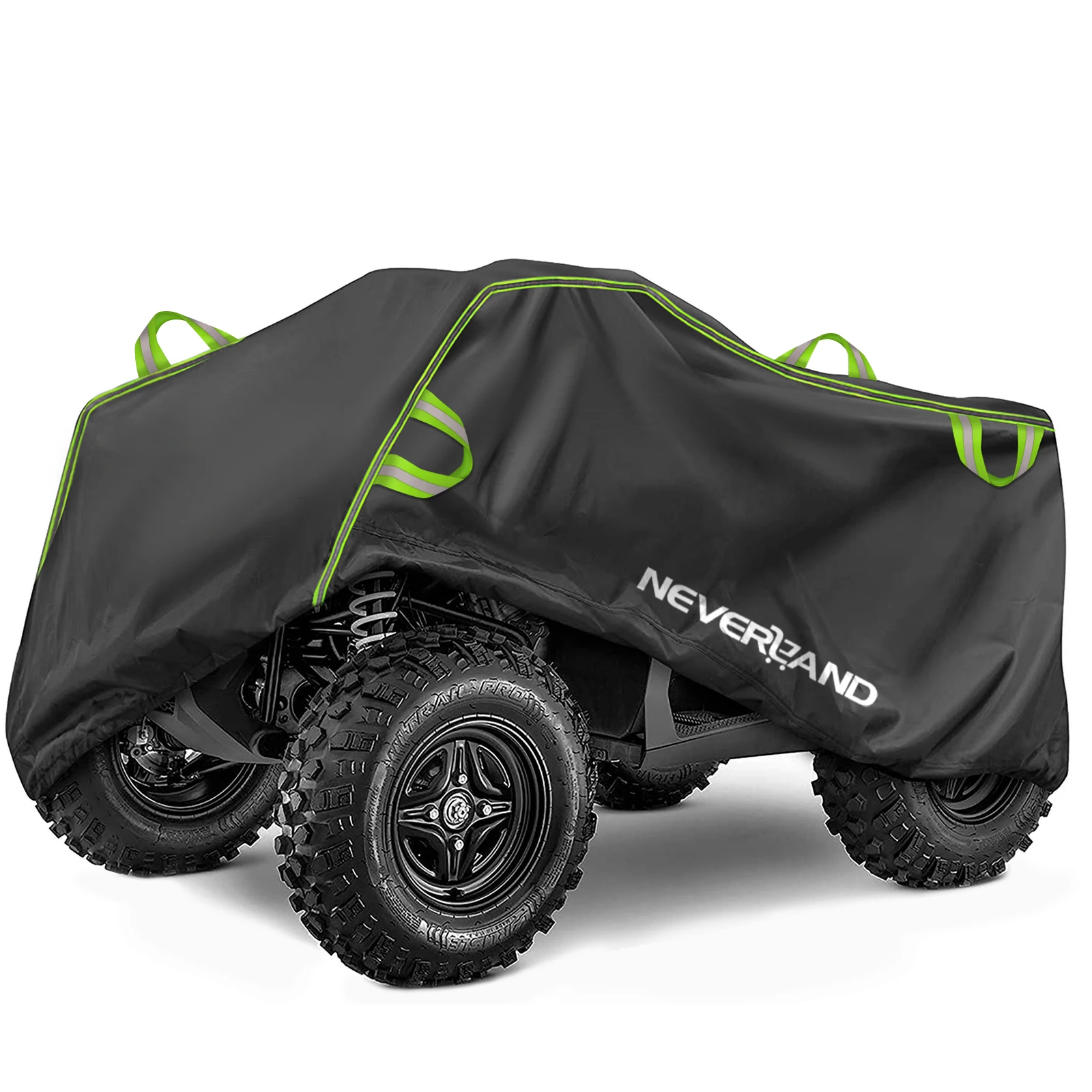  NEVERLAND 190T ATV Housse Extérieure pour Quad Bache de  Protection Camping Car Housse pour Moto Imperméable Coupe-Vent Anti-UV 210  * 120 * 115cm