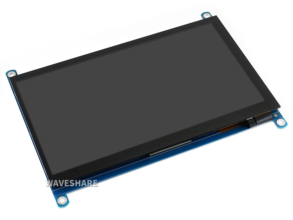 7inch HDMI LCD (H),Capacitive Touch Screen LCD (H), 1024×600, HDMI, IPS,Supports all versions of Raspberry Pi/Jetson Nano/PC