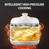 1.6L Electric Pressure Cooker Multifunction Heated Rice Intelligent Electric Pressure Cookers For Home 4