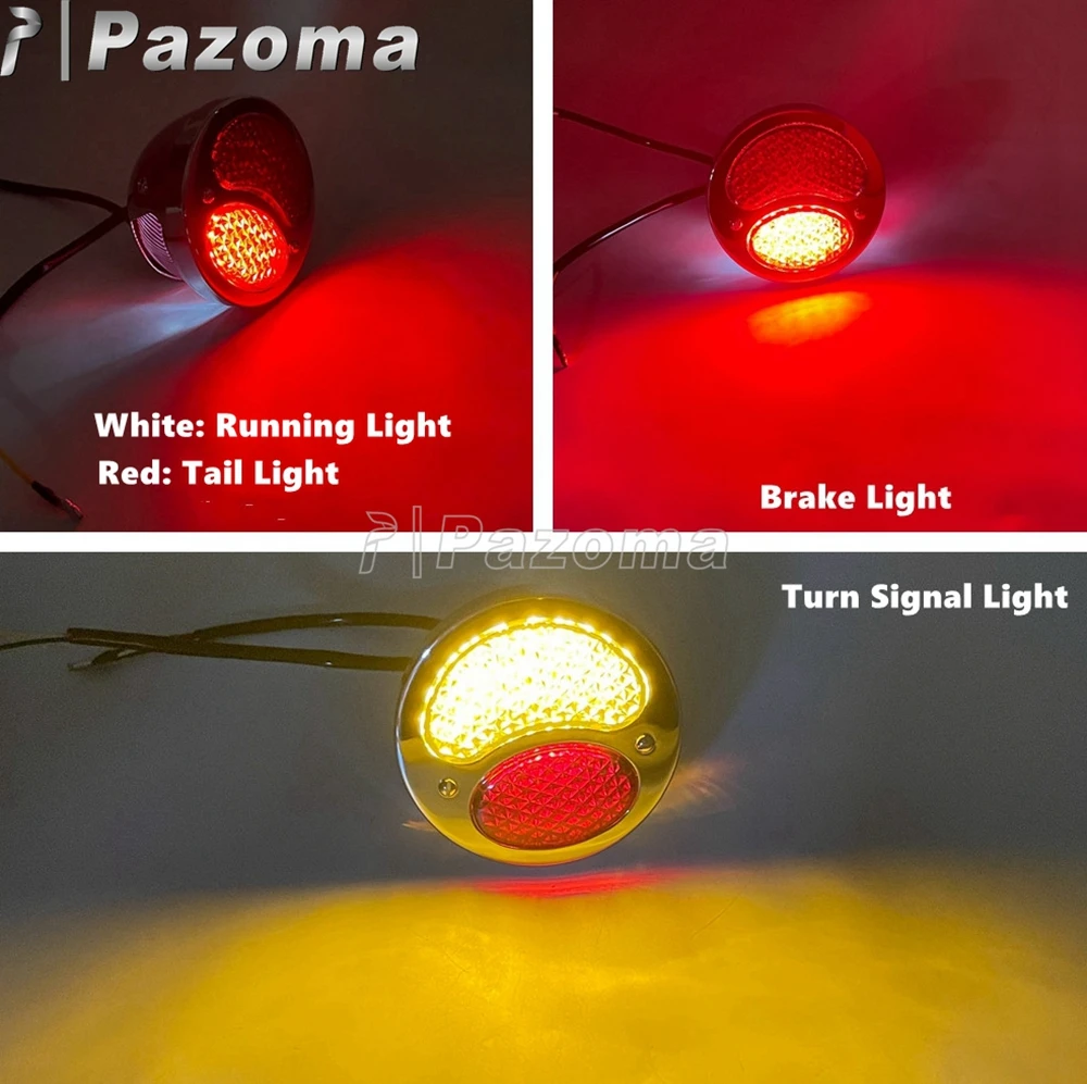 Small Round LED Turn Signals Motorcycle Brake Tail Ireland
