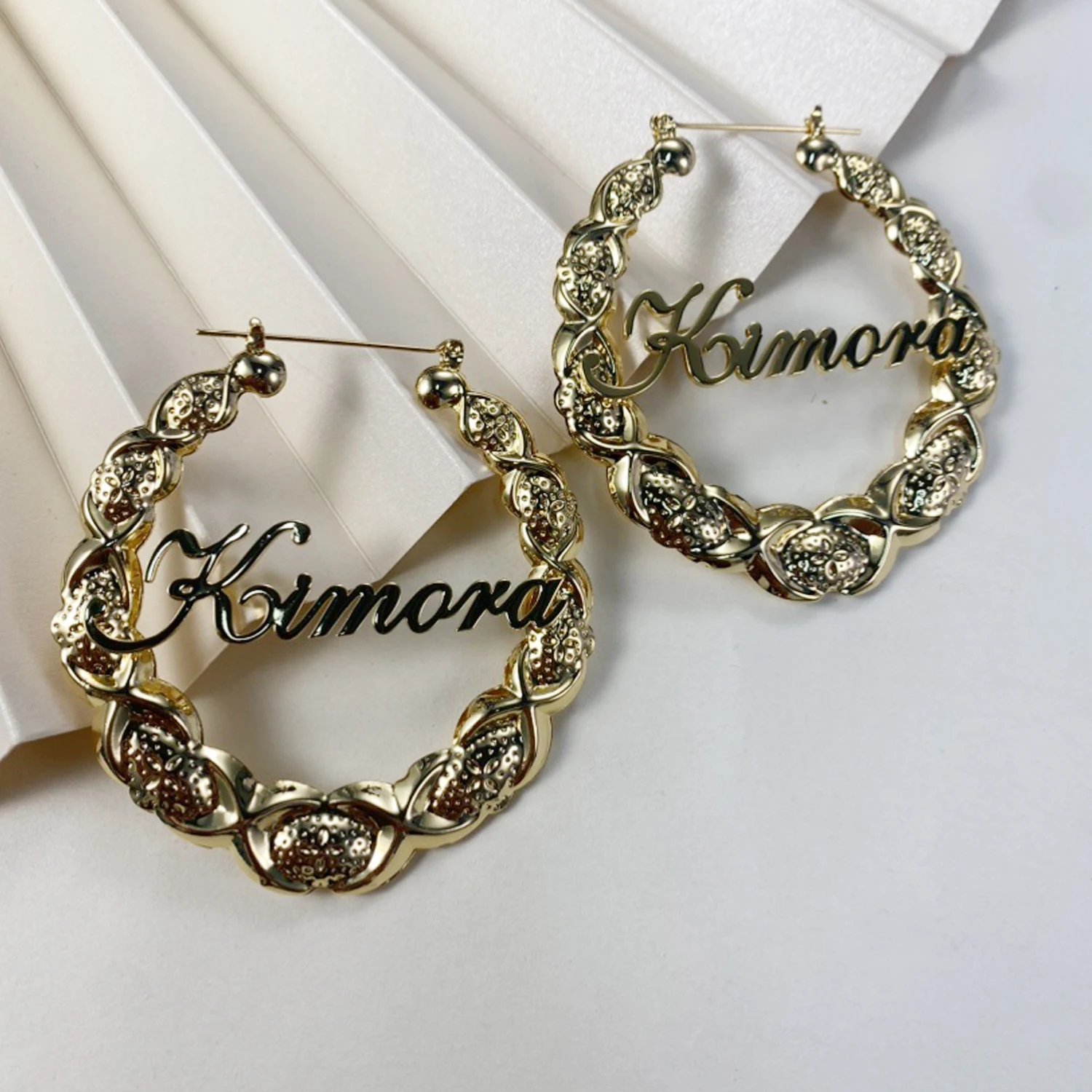 Personalized XO Hoop Earrings,Custom XO Name Hoop Earring