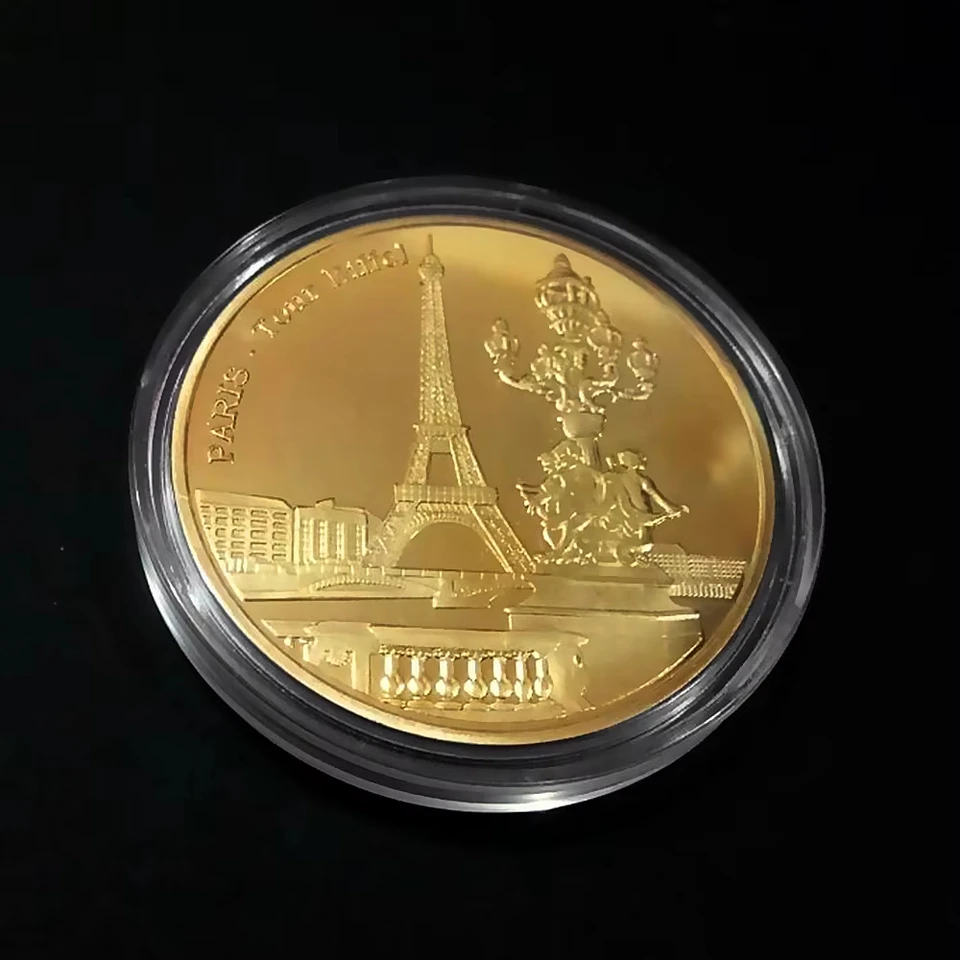 Eiffel Tower Commemorative Coin Collection