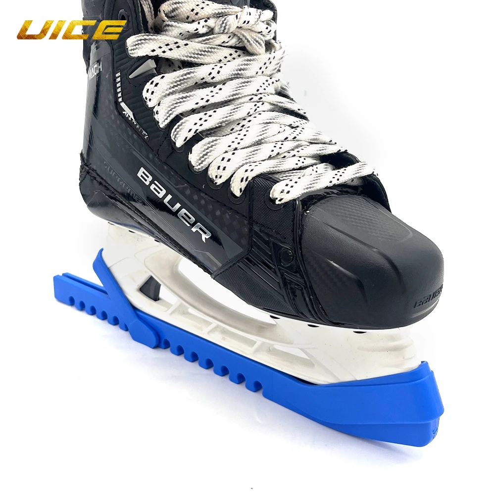 Ice Skating Figure Skate Blade Cover 1 Pair Skate Hockey Skates Adjustable Protective Prevent Puncture Scalable Blade Sleeve