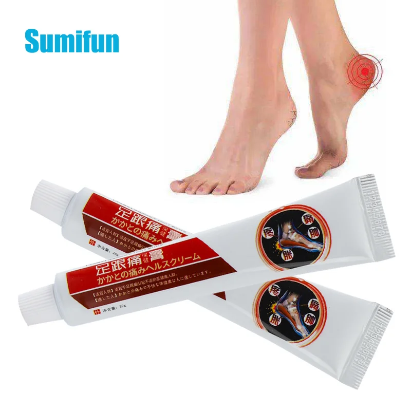 

20g Heel Herbs Ointment Foot Heel Pain Relief Cream Rheumatism Arthritis Ointment Foot Ache Sprain Bone Spurs Painkiller Plaster