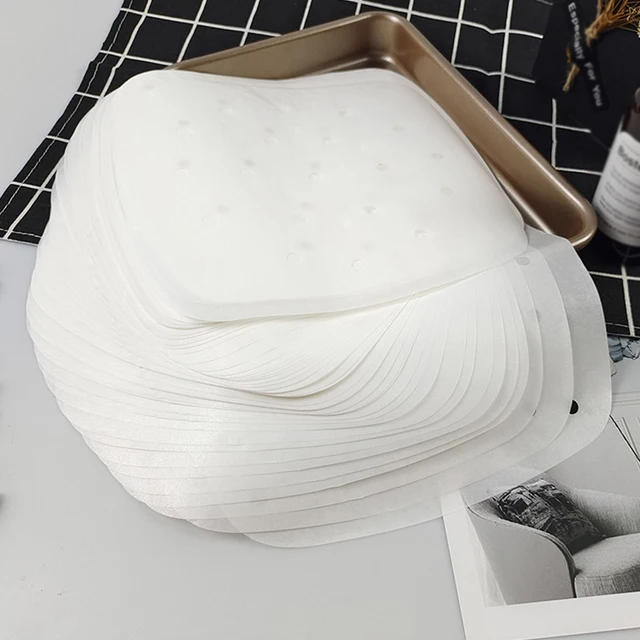 200 Nagyteljesítményű Perforált Pergamenpapír Szett Lég Sütőpapír Tartós Egészséges És Megbízható Anyagi Ajándék - Image 2