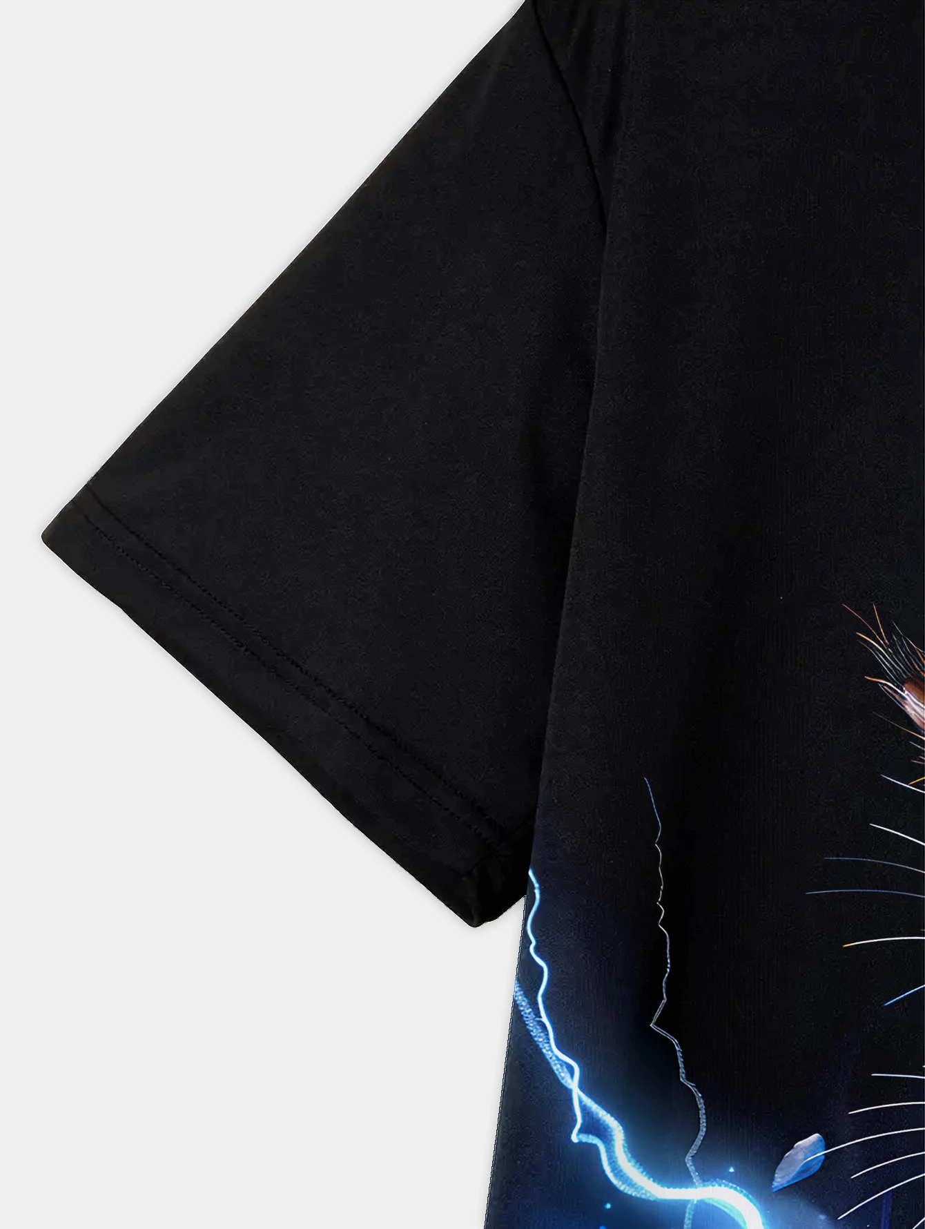 Children's Clothing Boys Cat Lightning 2024 Kids Clothes Short Sleeve Top Shirts Child T-shirt Tops T-shirty Korean Boy Spring 4