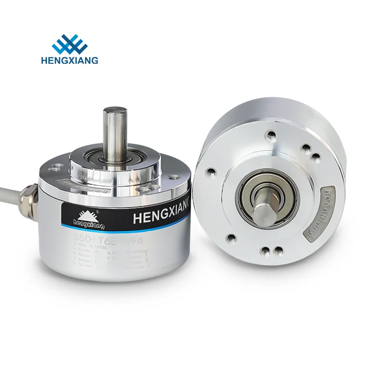 S50 10mm Solid Shaft Incremental Rotary Encoder 1000ppr TTL HTL For CNC Machine