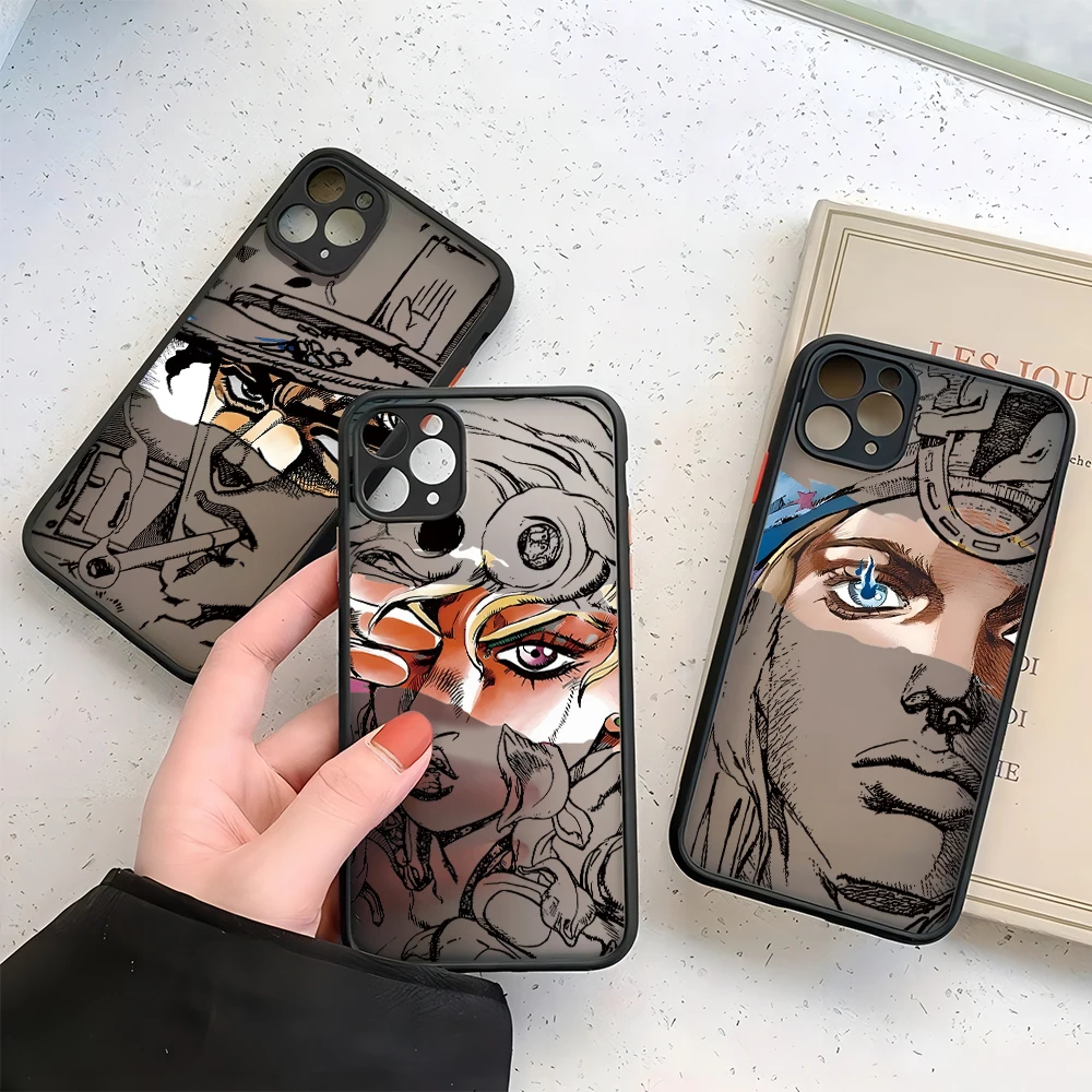 Stylish Anime-Inspired Gyro Zeppeli Phone Case