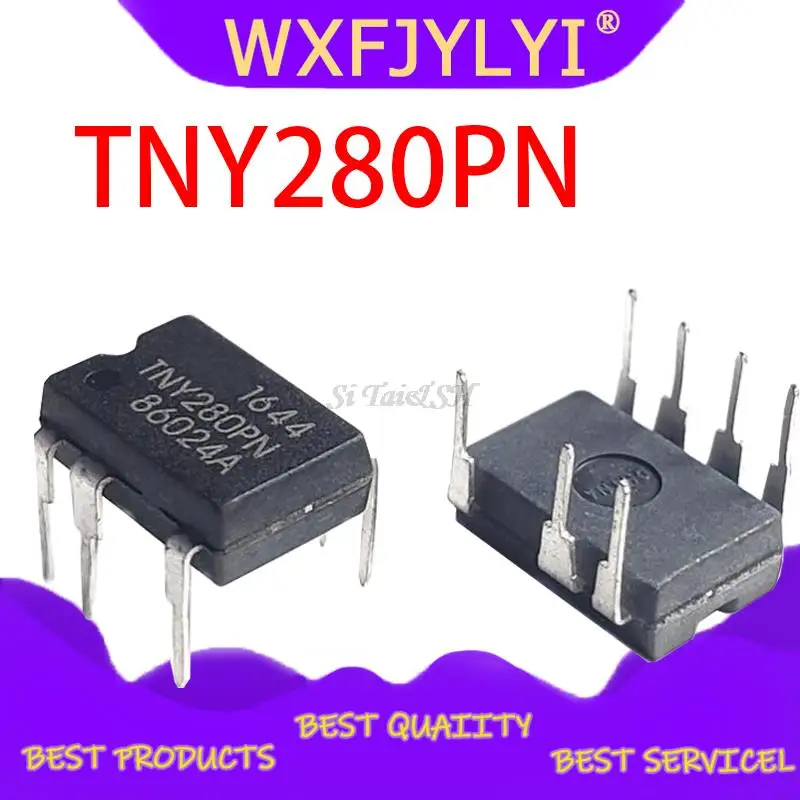 10pcs Régulateurs De Tension TNY Series DIP-7 - TNY176PN, TNY264PN, TNY266PN, Etc. - Composants Électroniques