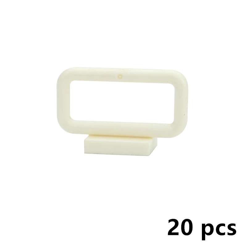 테크니컬 MOC 부품 빌딩 블록 1x4x2 울타리 가드레일 패널 조립 입자, 6187 DIY 브릭 완구와 호환 가능, 20 개