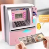 Electronic ATM Piggy Bank, Password Cash Self Rolling Bill, Cash Saving Box, Piggy Bank Large Size for Kids Adults 2