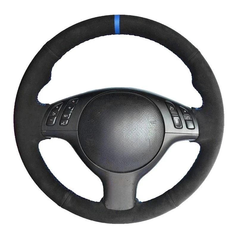 

Противоскользящая черная замша из натуральной кожи для поделок для BMW M Sport E46 330i 330Ci E39 540i 525i 530i M3 E46