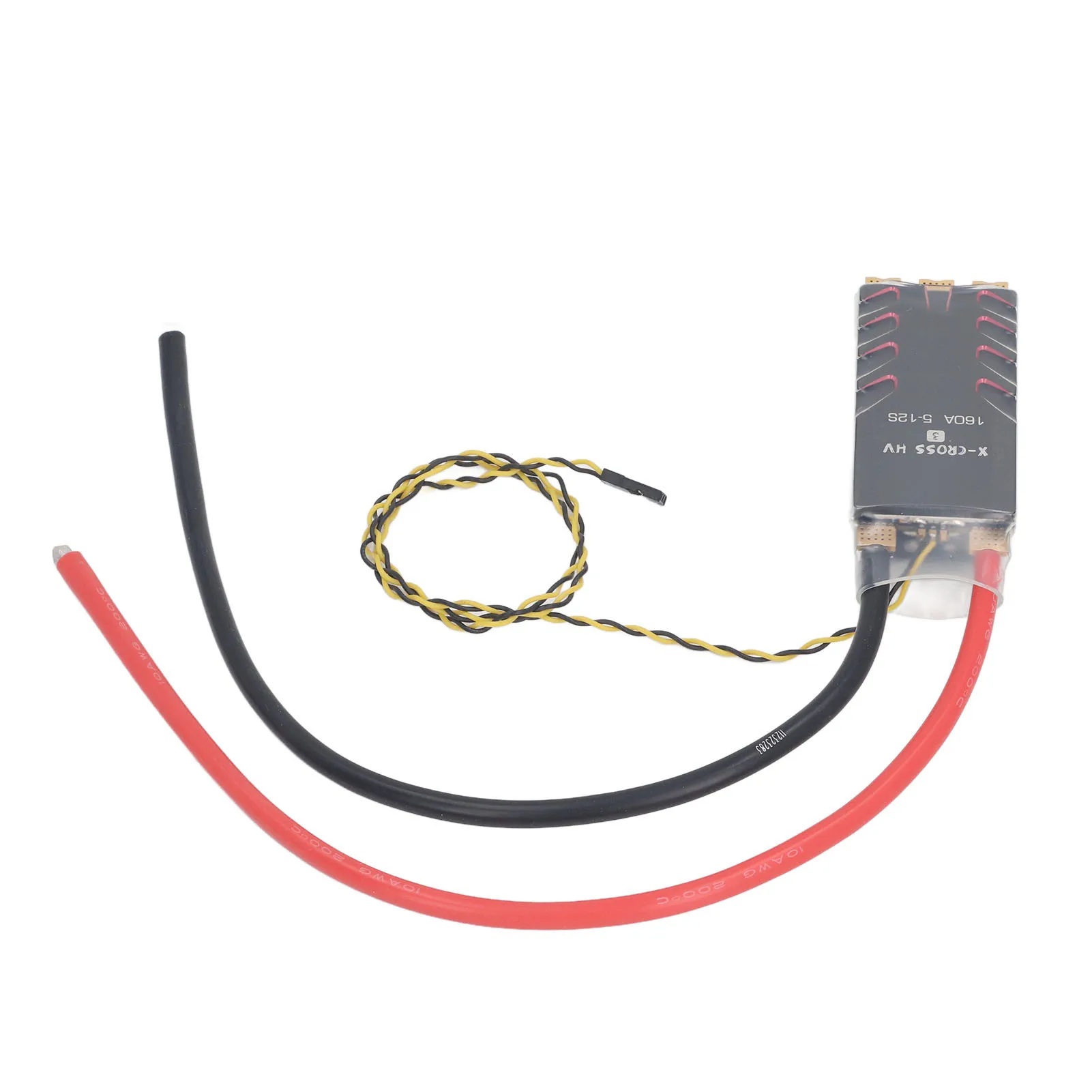 Installation du contrôleur ESC sans balais 160A 5-12S HV3 sur un drone FPV, câblage et fixation