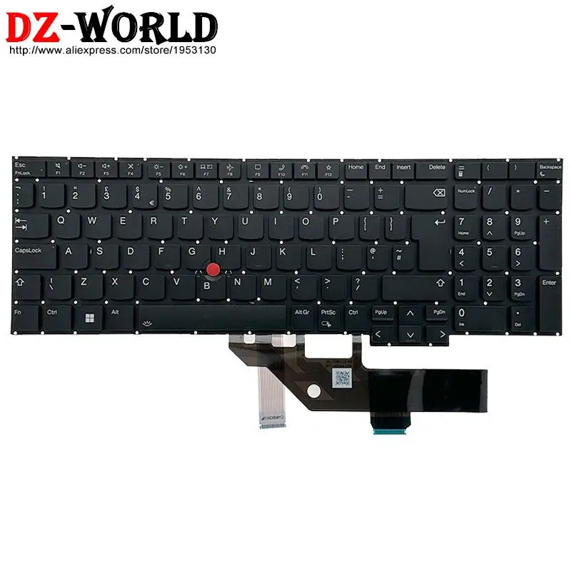 Inglês Jpjaponês Teclado Retroiluminado para Lenovo Thinkpad E16 Gen1 g1 Laptop Sn21k54282 Sn21k54319 Sn21k54306 Sn21k54308 us uk - Imagem 4