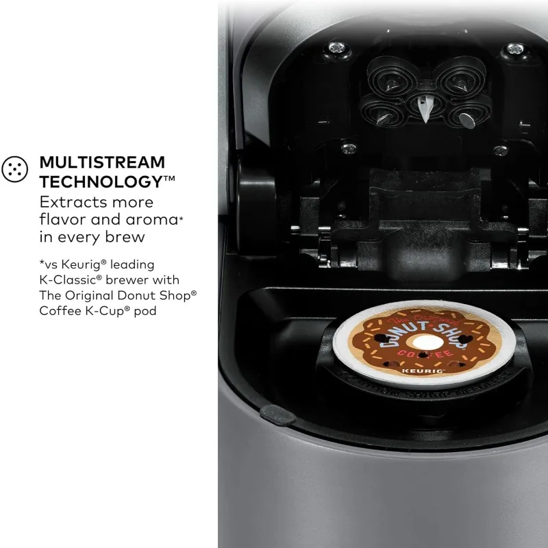 Keurig&reg; K-Supreme Single Serve K-Cup Pod Coffee Maker, MultiStream Technology, Gray