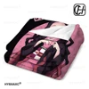 Kawaii Kamado Nezuko Flannel Blanket Demon Slayer Throw Blankets Comic Cartoon Sofa Cover Leisure Blankets Office Napping 3