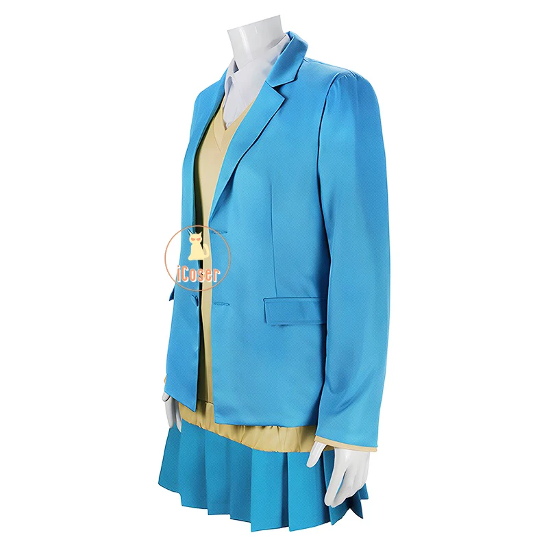 コスプレ衣装 Kono Anime Blue Box Chinatsu Kano Cosplay Costume Wig School Uniform