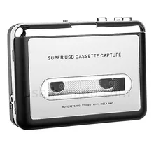 

Portable USB Cassette Capture Radio Player USB Cassette Tape To MP3 Player Converter Capture Digital Audio Music Player